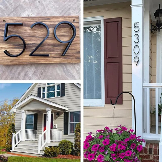 Decorative Numbers for House: Adding Personality and Elegance