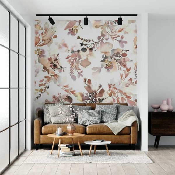 Is flowered wallpaper still in style