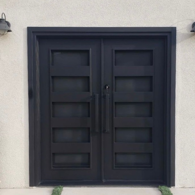 Transform your metal door with a fresh coat of paint