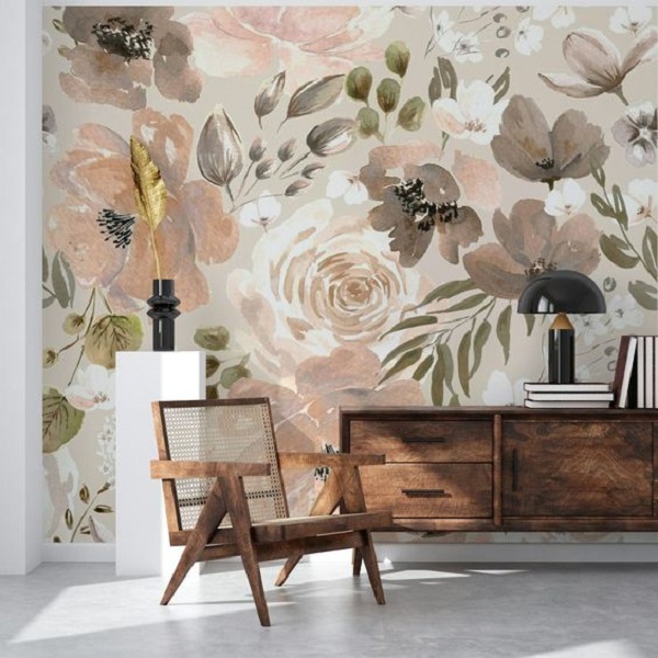 Is Flowered Wallpaper In Style? A Blooming Trend