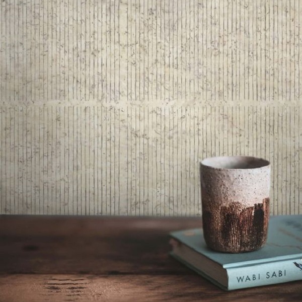 unique charm of using textured wallpaper