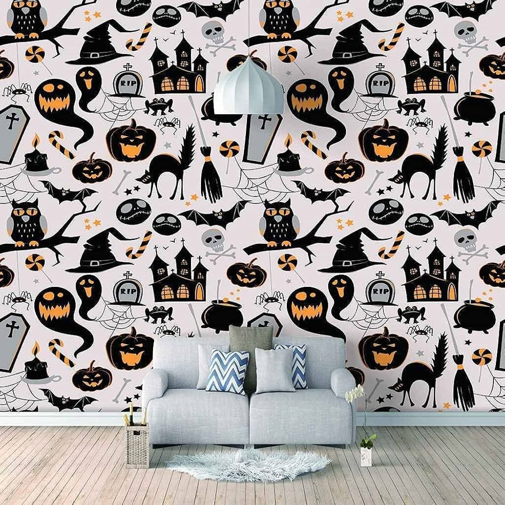 kawaii cute Halloween wallpaper