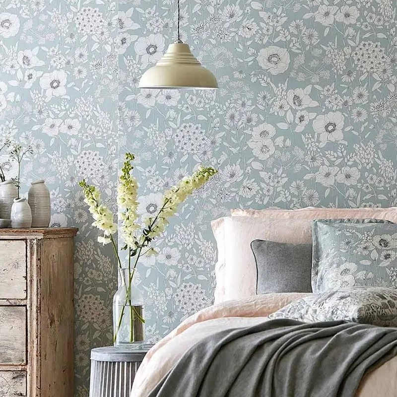 elegant modern bedroom wallpaper