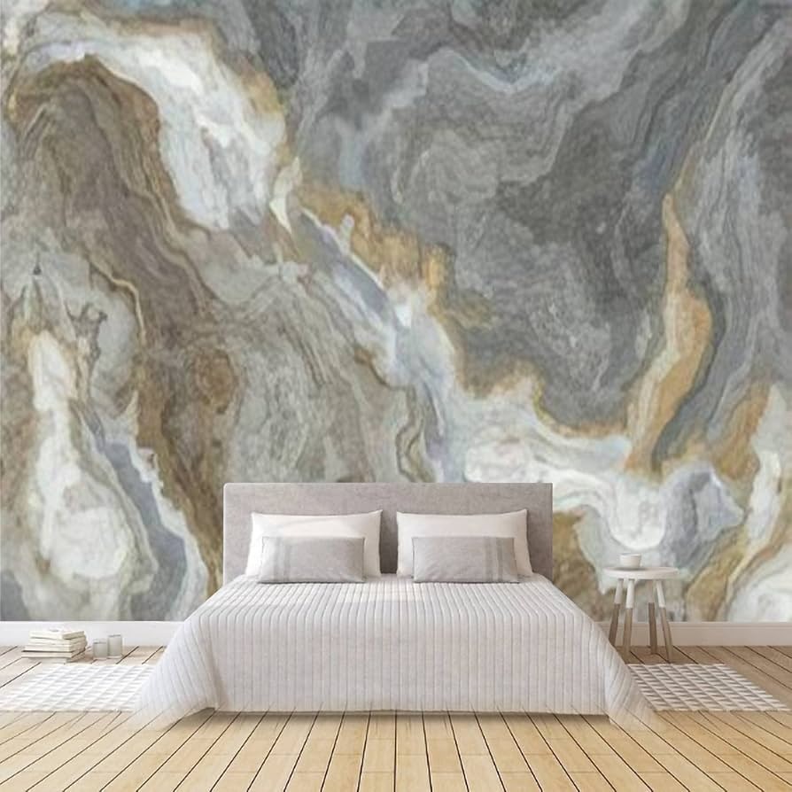 white and gold wallpaper