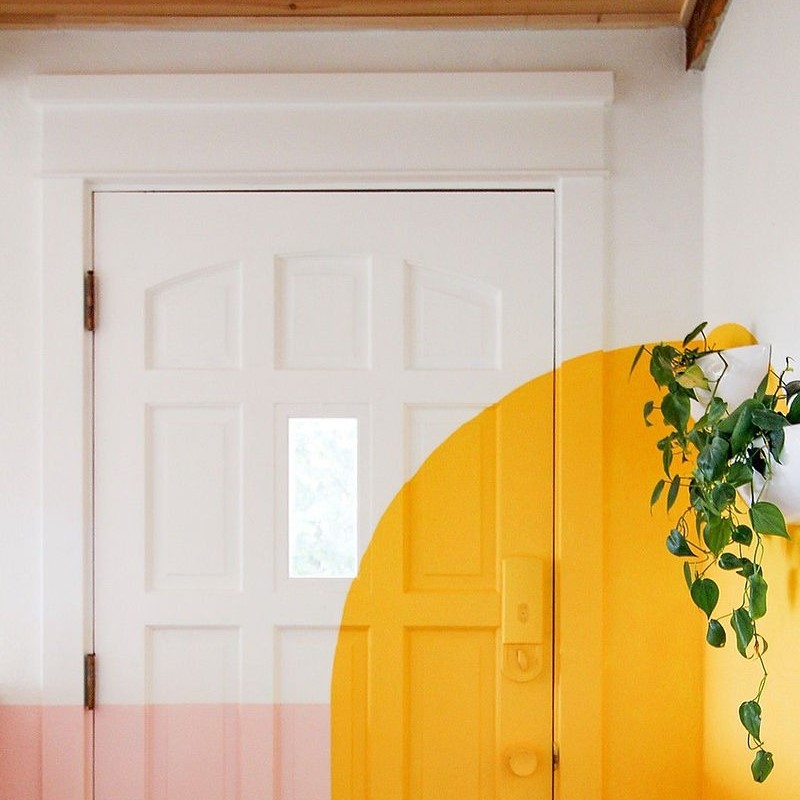 how to paint door frames