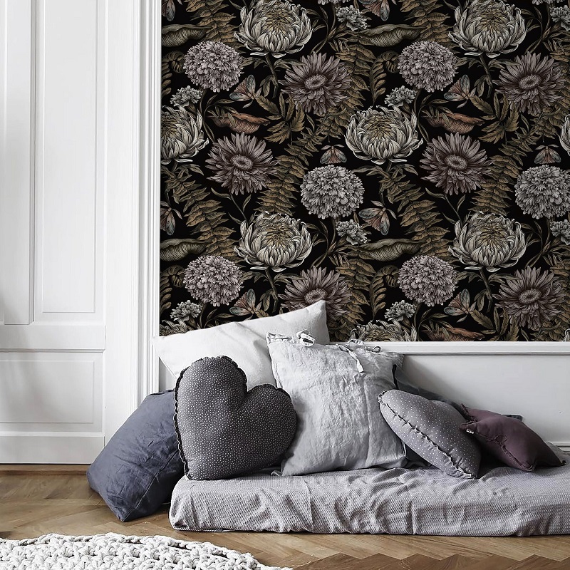 Latest Trends in Flower Wallpaper Designs