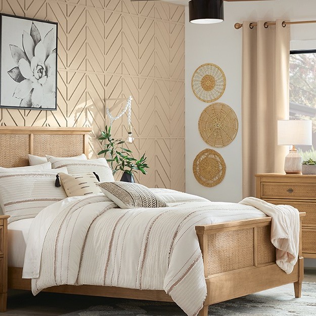 wallpaper for bedroom accent wall