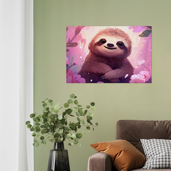 cute sloth posters