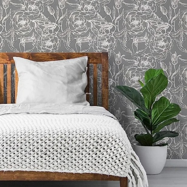 peel and stick wallpaper bedroom ideas