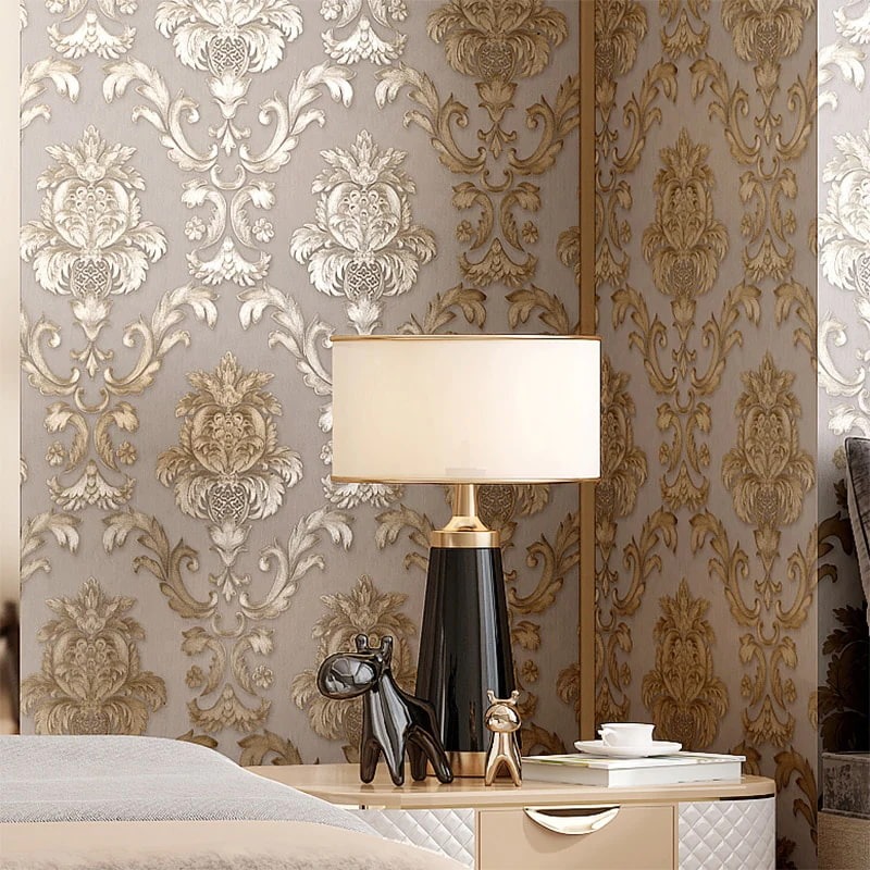 classy bedroom wallpaper designs