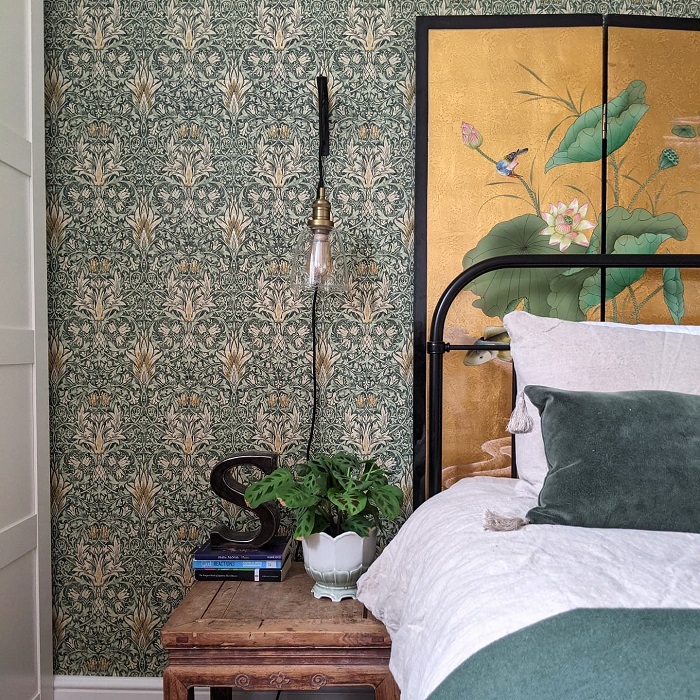 classy bedroom wallpaper designs