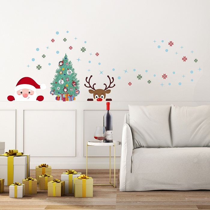 christmas wall stickers