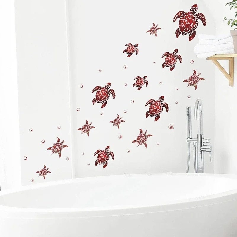waterproof wall stickers for bathroom